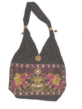 Manufacturers Exporters and Wholesale Suppliers of Sequence Work Shoulder Bags Moradabad Uttar Pradesh